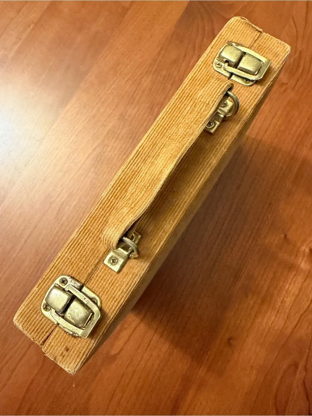 VTG Skor-Mor Backgammon Travel Set Corduroy Case